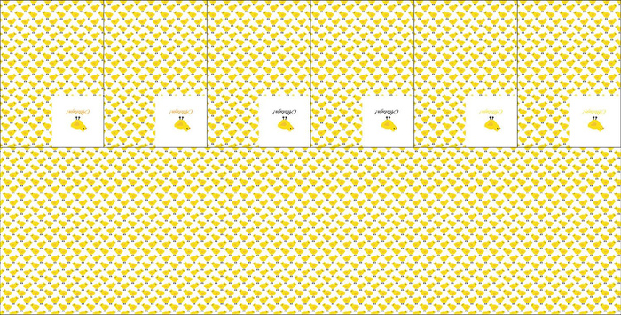 NAPKINS AND RUNNER - CHICKS - sewing set