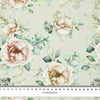 PEONIES pat. 2 - Cotton muslin
