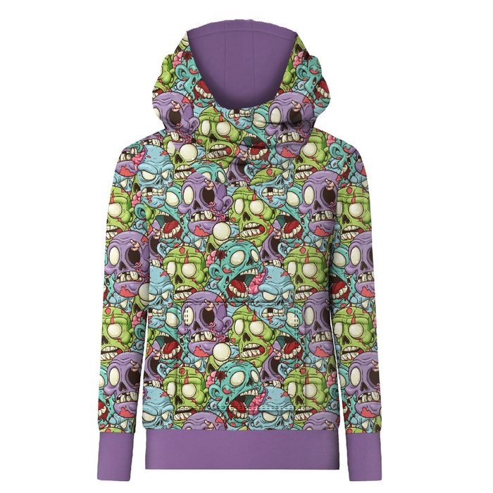 UNISEX HOODIE (HYDRA) - ZOMBIE - sewing set XXXL