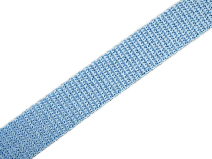 Nosné pásky 20mm - azurově modré