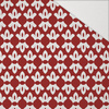GEOMETRIC MINIMAL WZ. 8 - Hydrofobní česaná teplákovina