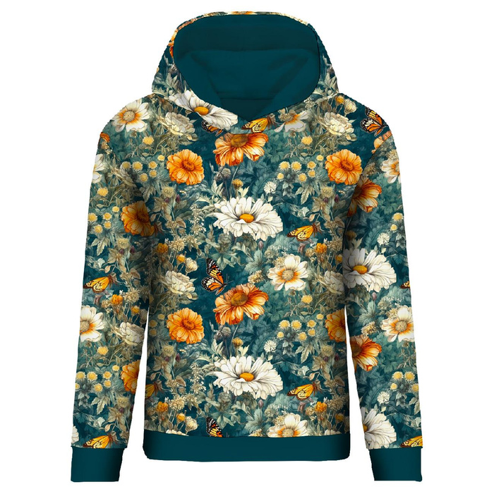 Butterfly & Flowers wz.1 - Crepe