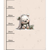 WINTER ANIMALS wz.11 - panel (60cm x 50cm) Panama 220g