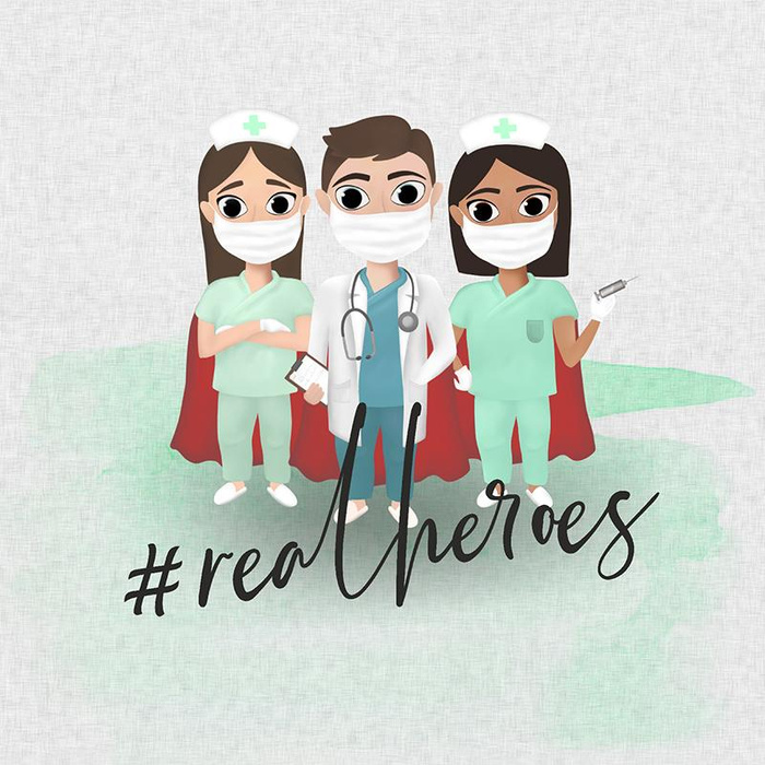 REAL HEROES / acid - Paneel Wasserabweisende Webware