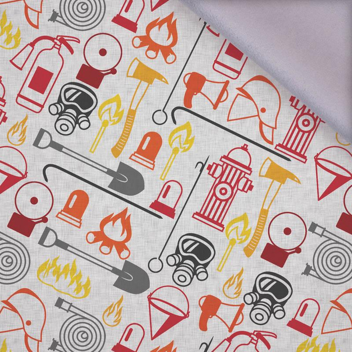 STRAŻ POŻARNA (HOBBY I ZAWODY) - kolorowy / acid - softshell