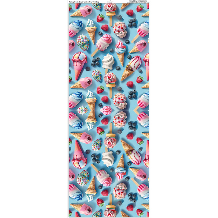 TURNBEUTEL - SWEETS ms.14 - Nähset