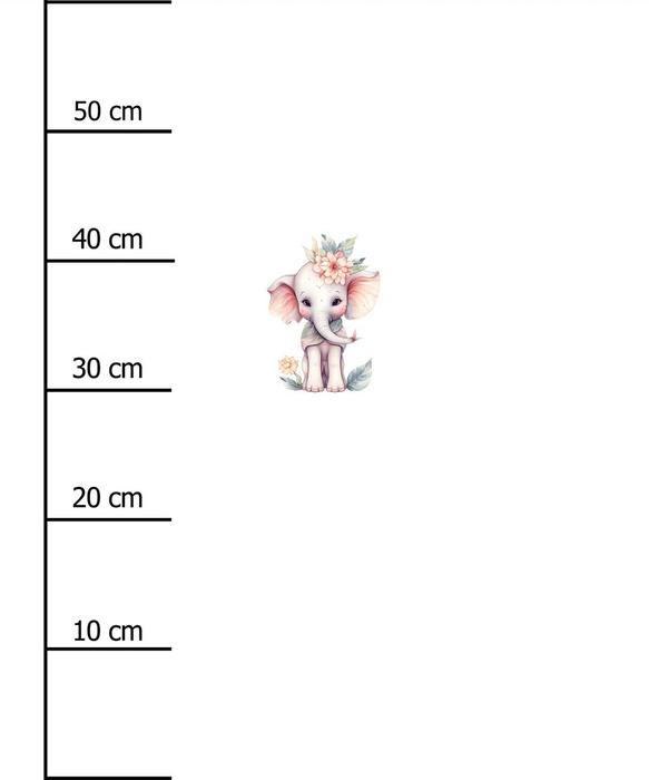 BABY ELEPHANT - panel (60cm x 50cm)