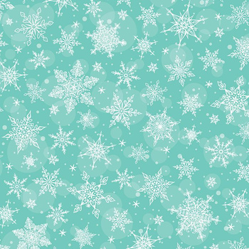 SNOWFLAKES PAT. 2 / mint