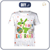 KID’S T-SHIRT - EASTER DINO - sewing set (104/110)