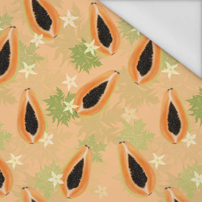 PAPAYA ORANGE - Wasserabweisende Webware