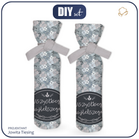 POKROWIEC NA BUTELKĘ - WSZYSTKIEGO NAJLEPSZEGO - DIY set