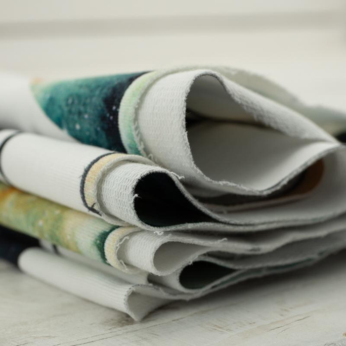 TRIANGLES / galactic journey - looped knit