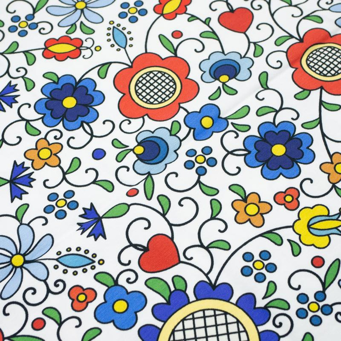 KASHUBIAN FOLKLORE - Viscose jersey WE210