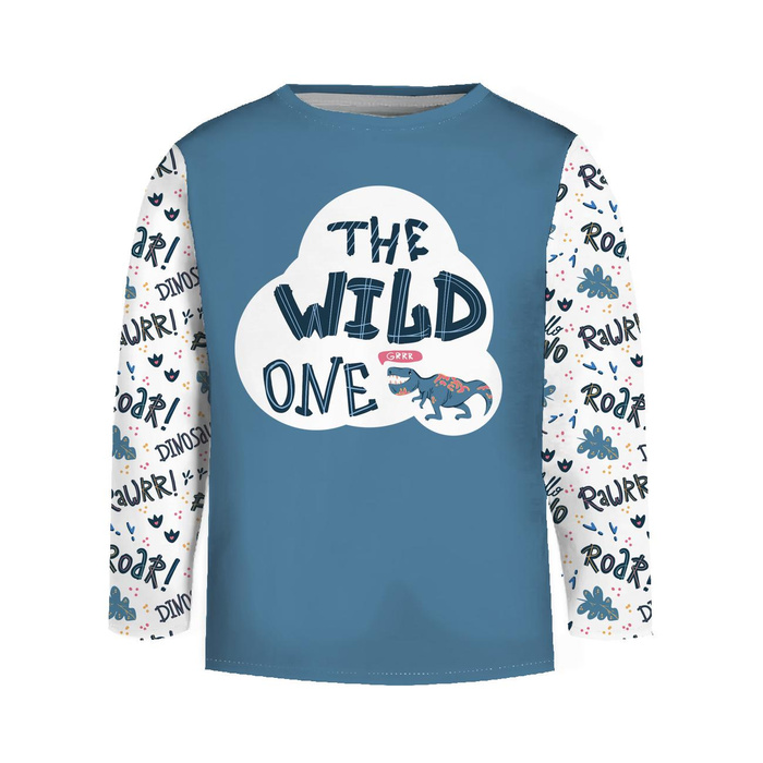 LONGSLEEVE - DINO / THE WILD ONE - Nähset (110/116)