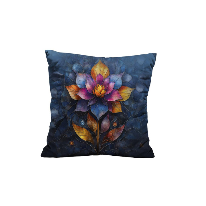 STAINED GLASS WZ.4 - panel (60cm x 50cm)- single jersey s elastanem ITY