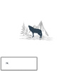 WOLF (ADVENTURE) - panoramisches Paneel 60 cm
