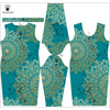 PENCIL DRESS (ALISA) - MANDALA Pat. 5 - sewing set XL