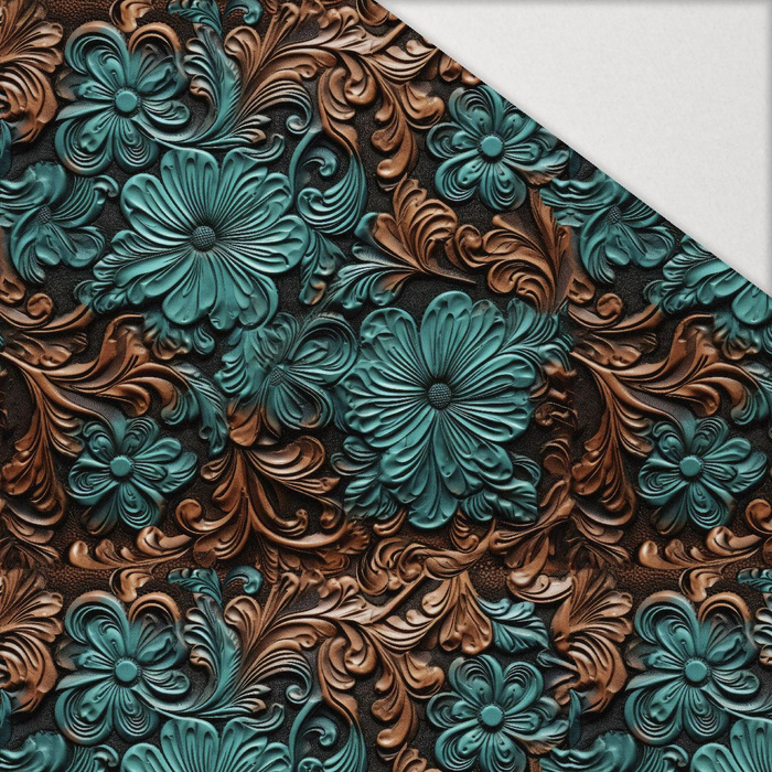 Leather Pattern wz.5 - Hydrofobní česaná teplákovina