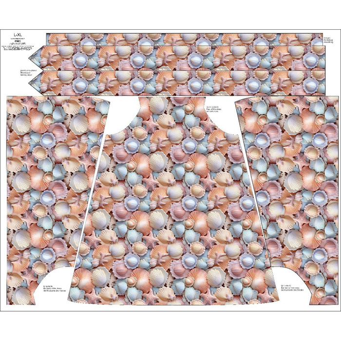 KLEID "DALIA" MINI (XXS-XS) - SEA WORLD m. 6 - Nähset 