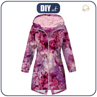 PARKA DAMSKA (ANNA) - PINK PARADISE WZ. 3 - softshell  XL