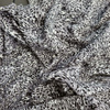 Viskózový krep - ABSTRACT ANIMAL PRINT / šedý