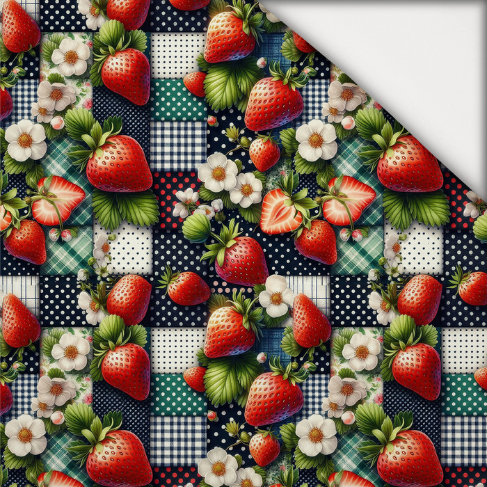 TUTTI FRUTTI WZ. 20 - lekka dzianina drapana
