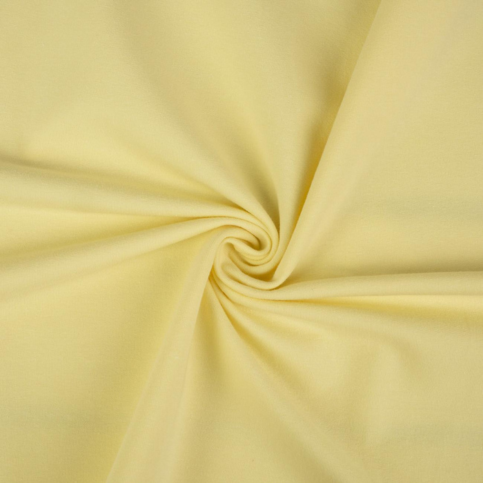 Sommersweat mit elastan - BUTTER YELLOW (D-173)