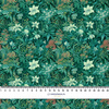 VERDIGRIS / FLOWERS - Hydrophobic brushed knit