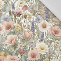 PASTEL FLOWERS WZ. 35 - Cotton woven fabric