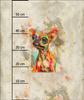 CRAZY LITTLE DOG - panel (60cm x 50cm)