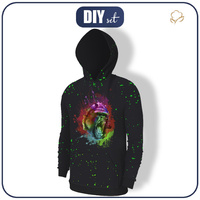 PÁNSKÁ MIKINA S KAPUCÍ (COLORADO) - OPICE - Sada šití