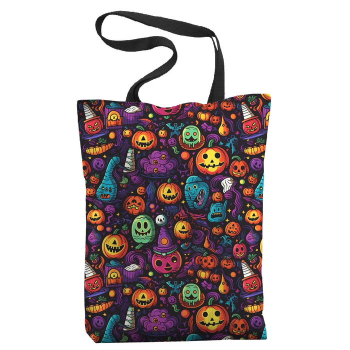 HALLOWEEN wz.16 - looped knit fabric with elastane ITY