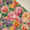 FLOWERS WZ. 73 - Welur tapicerski