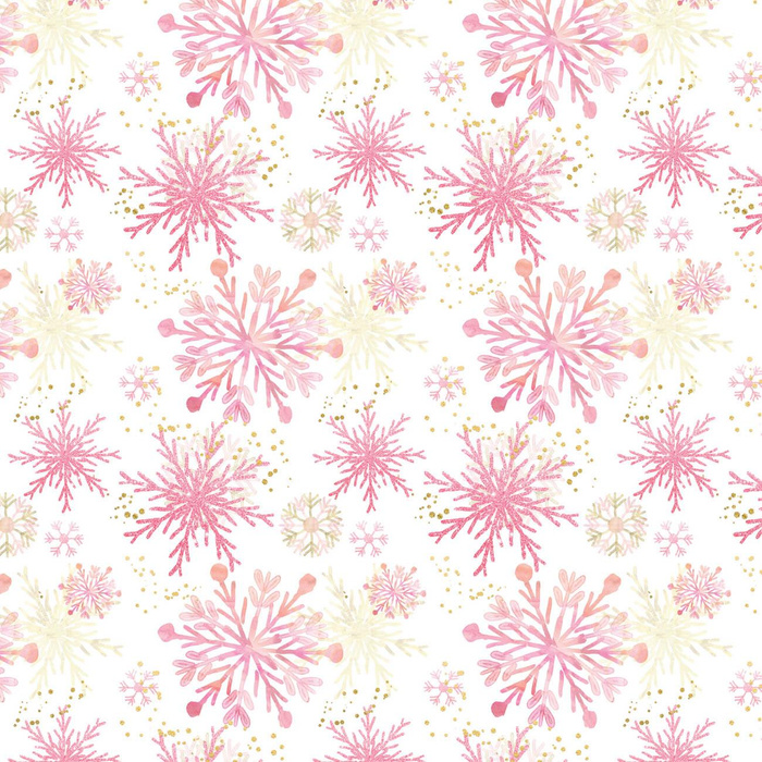 PINK SNOWFLAKES 