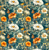Butterfly & Flowers wz.1 ( SMARAGD )