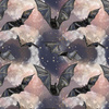 BATS (ENCHANTED NIGHT) - Waterproof woven fabric