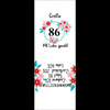 Girlish care tag "FLOWERS " DE - size 146 - 9 pcs set