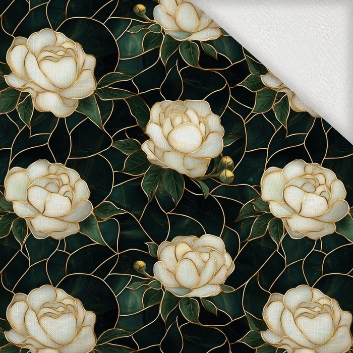 STAINED GLASS WZ. 17 - Tkanina na obrusy