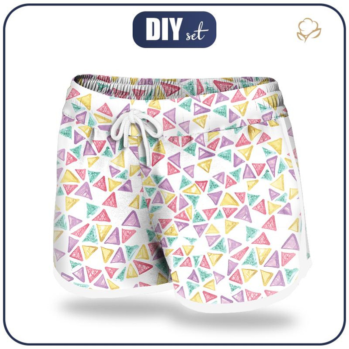 Damen Badeshorts - TROPISCHE DREIECKEN L