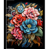 BOUQUET OF FLOWERS WZ.1 - PANEL (60cm x 50cm)