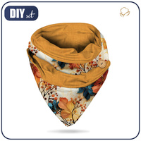 BUTTON SCARF - autumn time wz.7 - sewing set