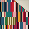RETRO GEOMETRIC WZ. 2 - Polster- Velours