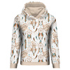 CLASSIC DAMEN HOODIE "POLA" (XXXL) - FLOWERS M.16 - Nähset