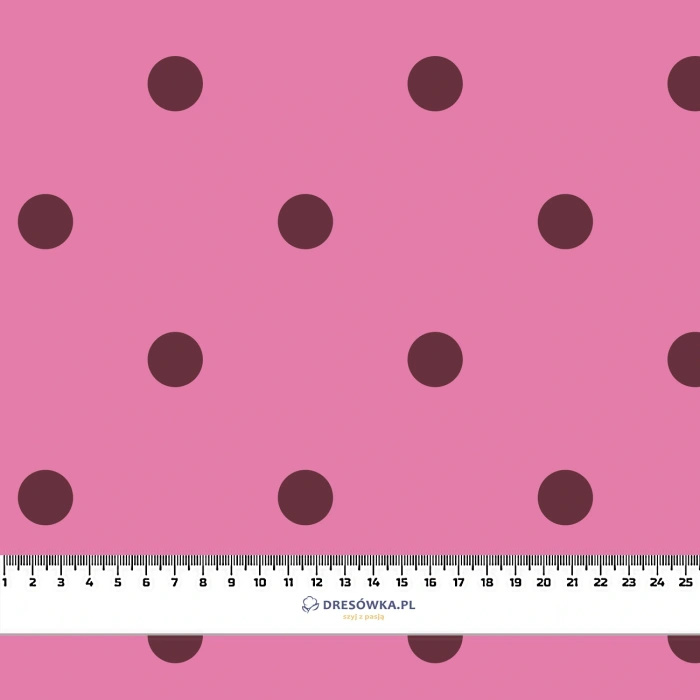 POLKA DOTS WZ. 11 - Minky plyš