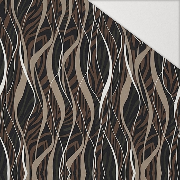 RETRO GEOMETRIC WZ. 15 - lekka dzianina drapana