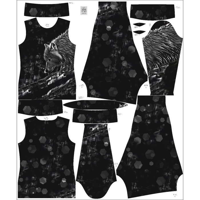 THERMO WOMEN'S SET (JANE) - ARCTIC WOLF - sewing set L