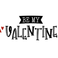 BE MY VALENTINE (BE MY VALENTINE) - panel 75cm x 80cm