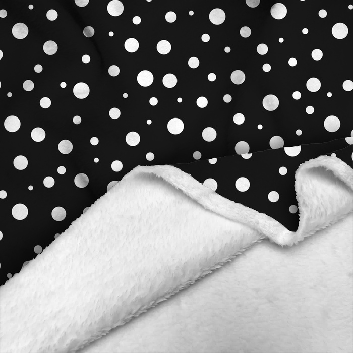 POLKA DOTS WZ. 10 - Minky plyš