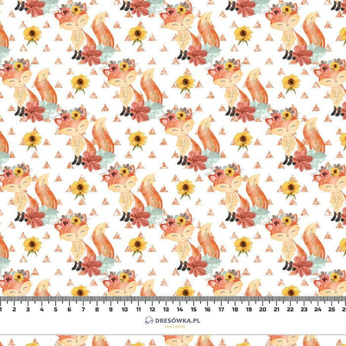 FÜCHSE MIX 1/ weiß (FÜCHSE UND KÜRBISSE)