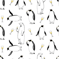 ARCTIC PARTY / white - single jersey TE210